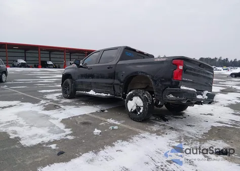2021 Chevrolet Silverado 1500 4Wd Short Bed Lt Trail Boss z USA, uszkodzony, nr VIN 3GCPYFED9MG106650
